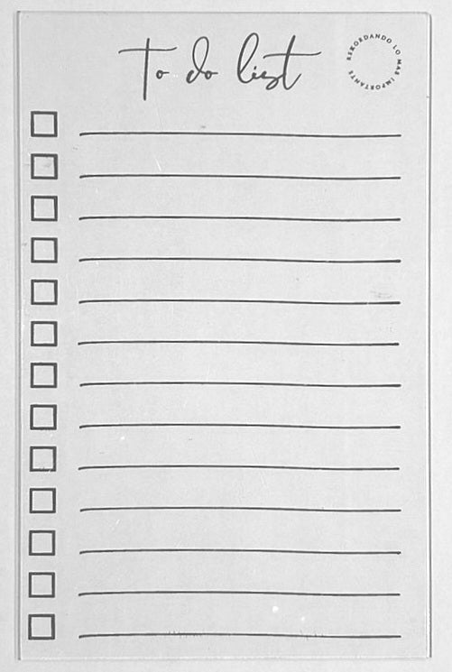 To Do List