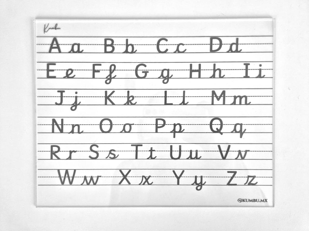 Lámina Cursiva Continua