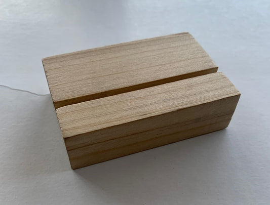 Base de Madera Natural