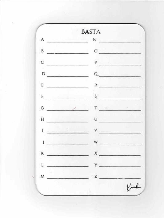 Lámina Basta