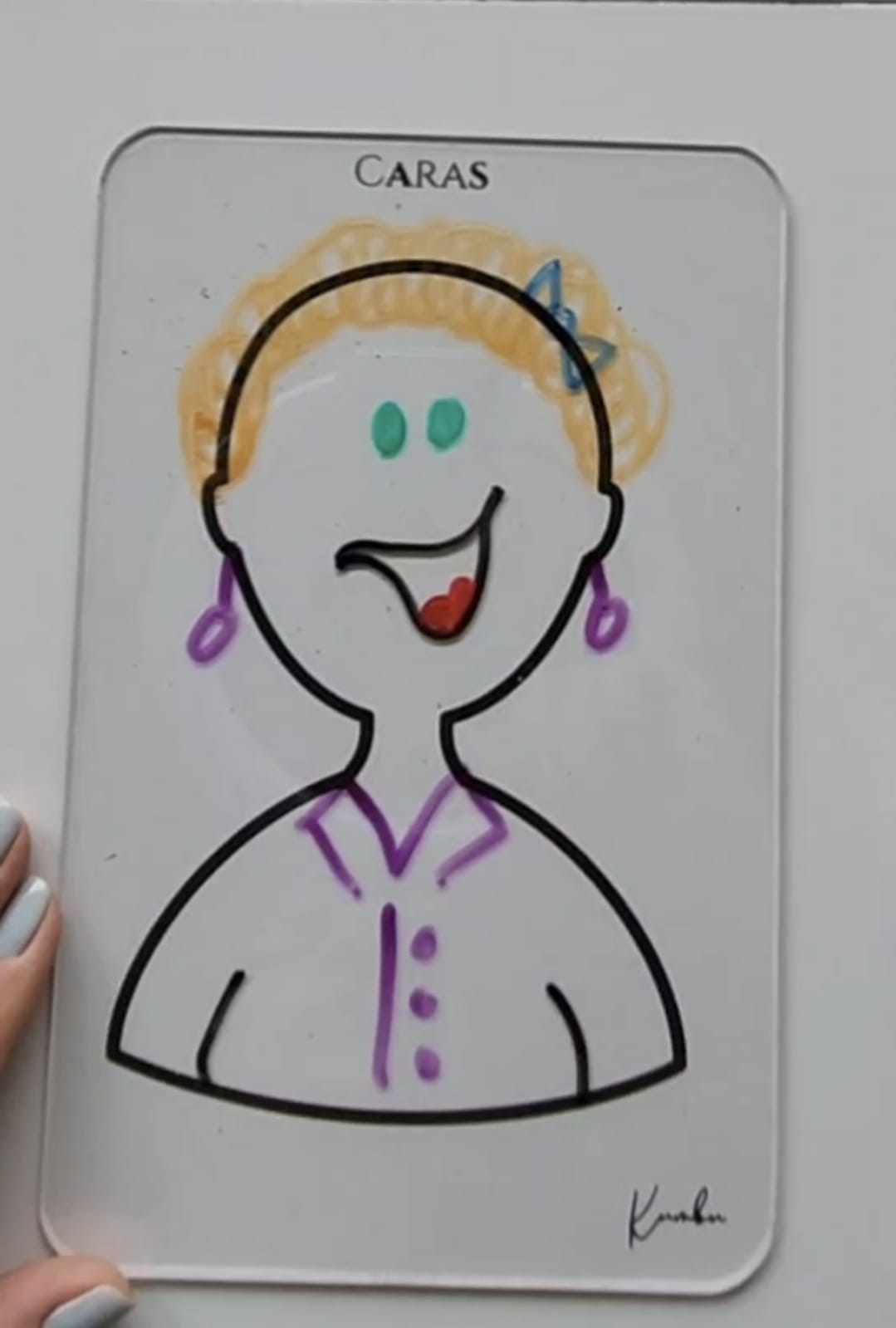Lámina Cara