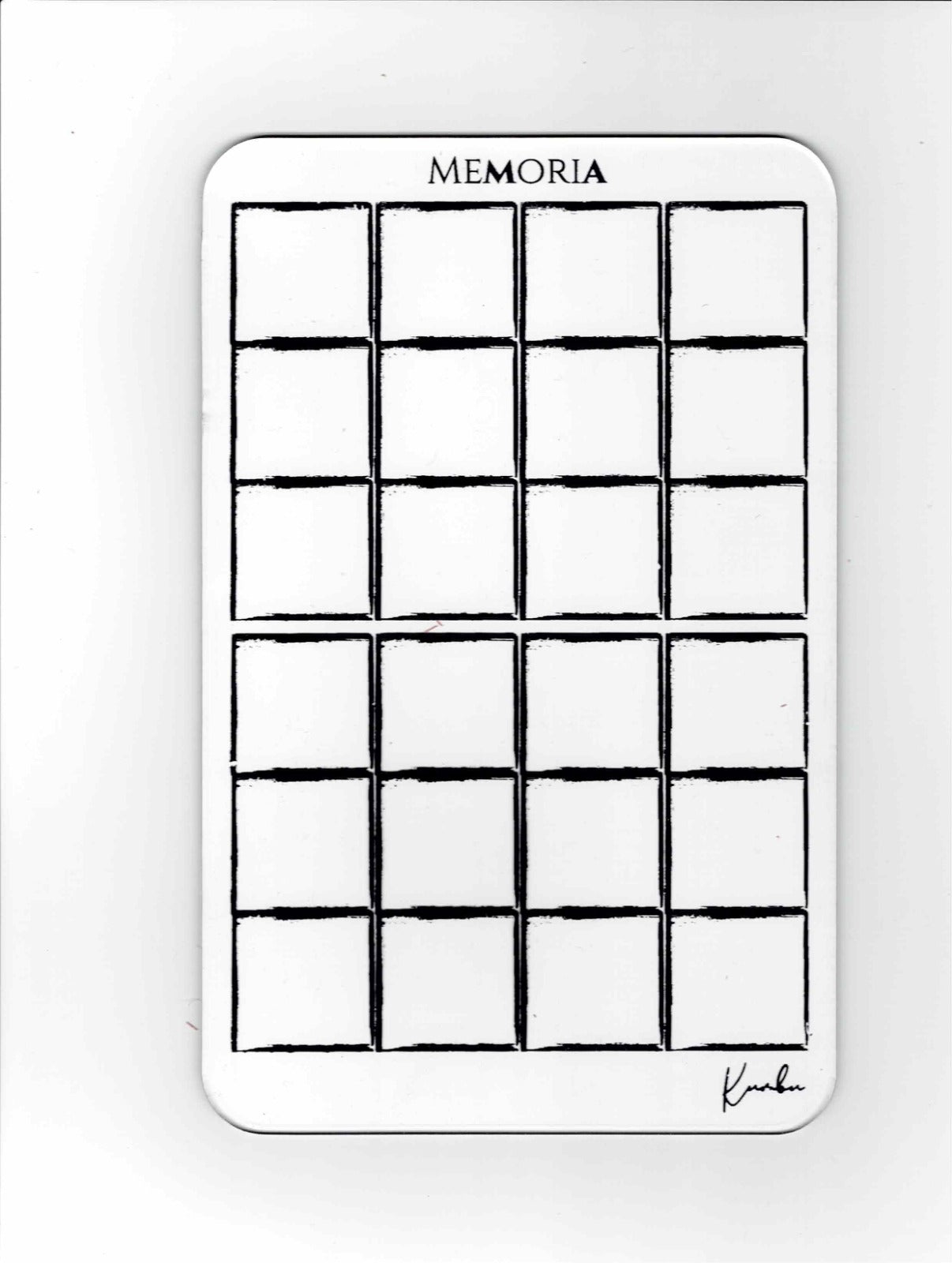 Lámina Memoria