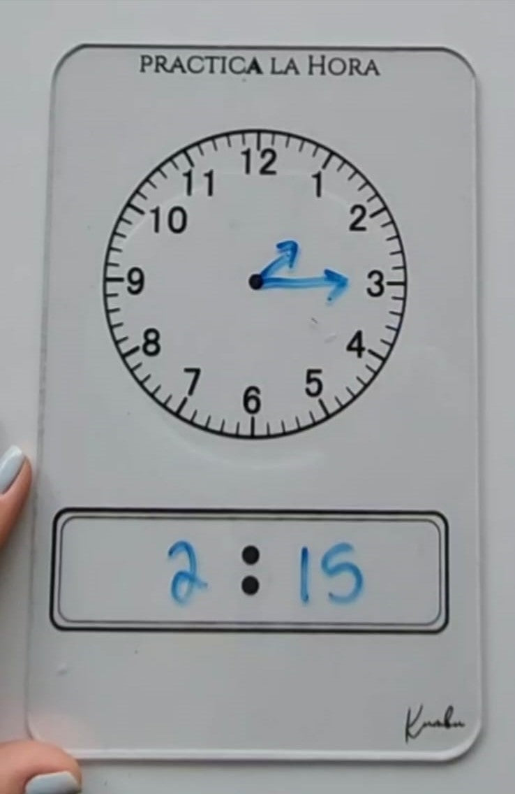 Lámina Reloj